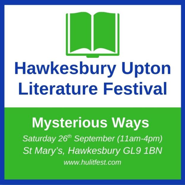 logo block showing title, date and venue for next event